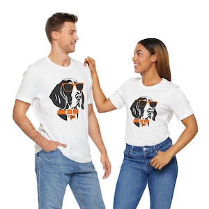 Tennessee Smokey Tee, University of Tennessee T-Shirt, Volunteer Football Fan Shirt, Game Day Apparel, Sports Fan Gift