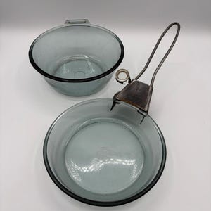 Glass fry pan