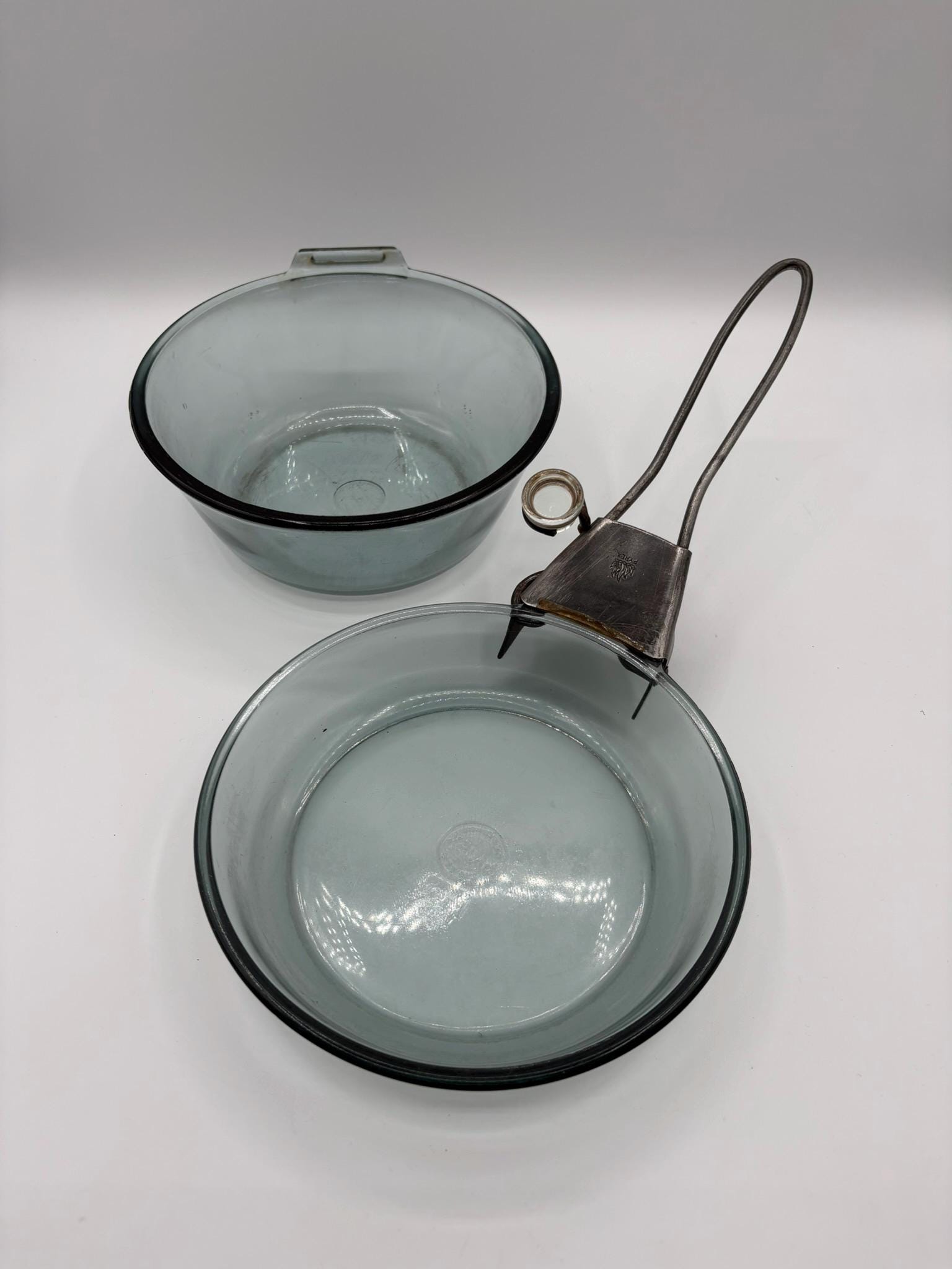 Glass saucepan