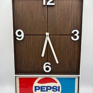 Vintage pepsi clock - Etsy 日本