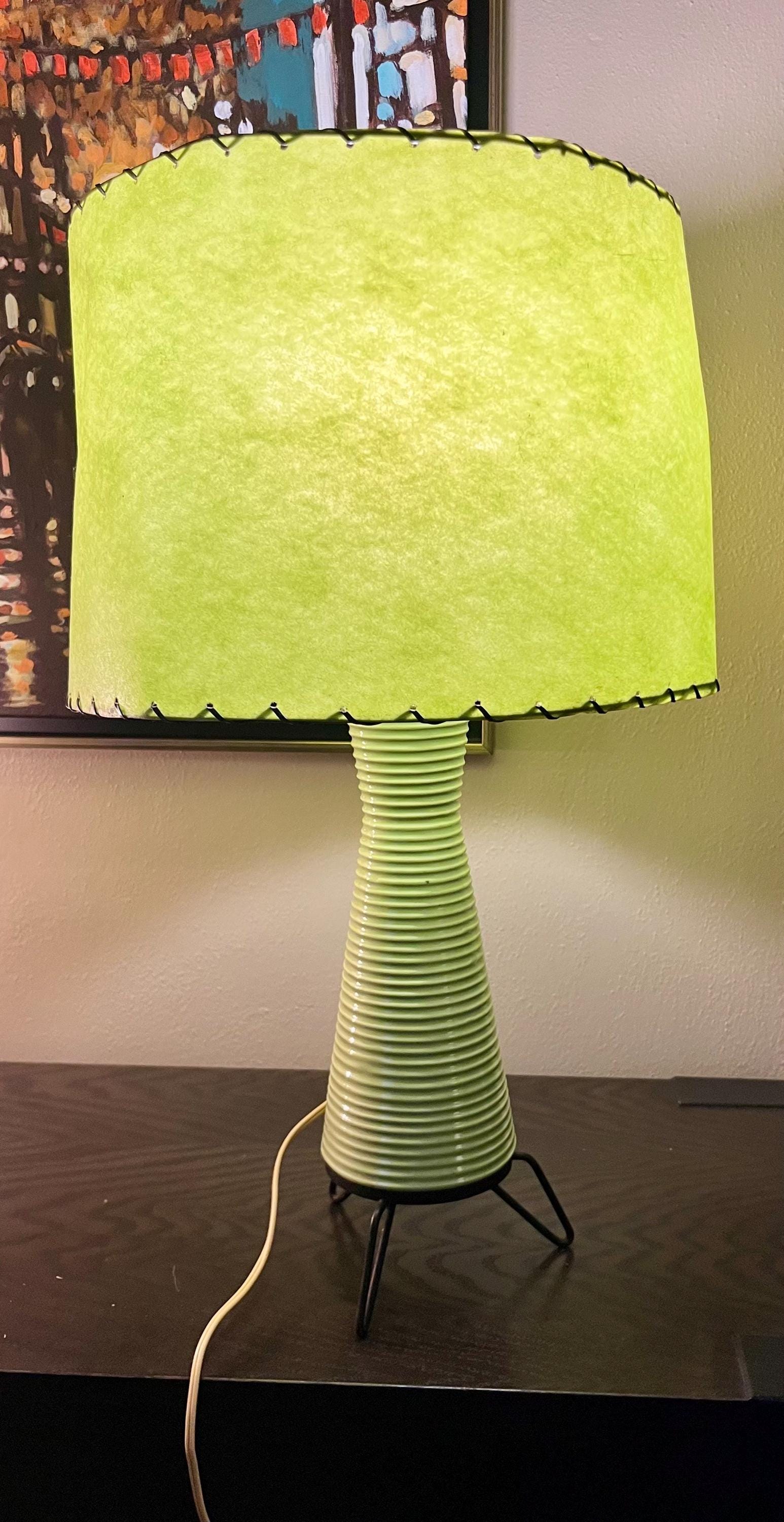 1950s fiberglass lamp shade - Etsy 日本