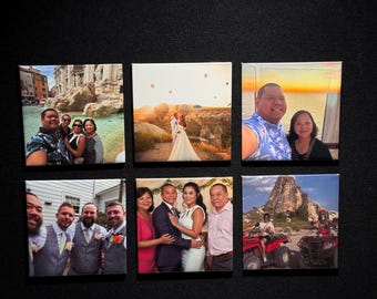 Magneti con foto personalizzate