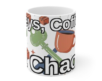 Funny New Home Mug, Housewarming Gift for Couple, First Time Homeowner Coffee Cup, Moving Day Gift, Real Estate Closing Present, Keys Coffee