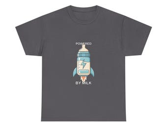 Powered By Milk Babyparty Geschenk Neugeborener Pin