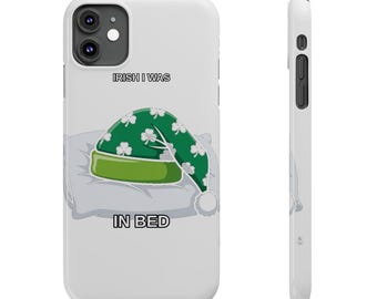 Irisch ich war im Bett Lustiges introvertiertes Geschenk St. Patricks Day