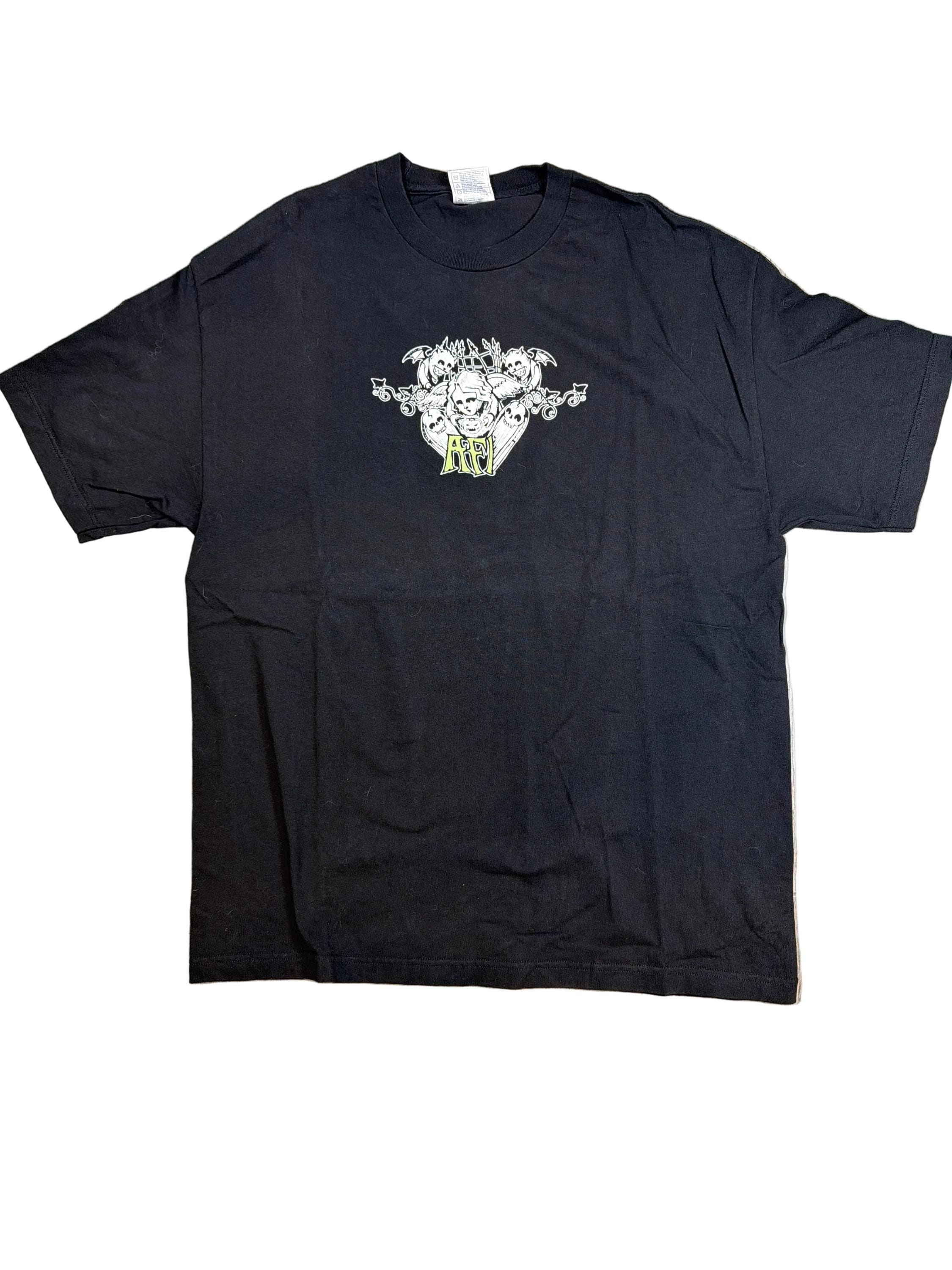 The 2000S Afi - the Art of Drowning Aaa Tag Black T-shirt XL - Etsy