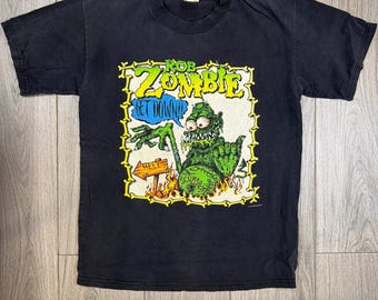 Vintage 90s WHITE ZOMBIE Astro Creep 2000 Concert Shirt - Top Hat