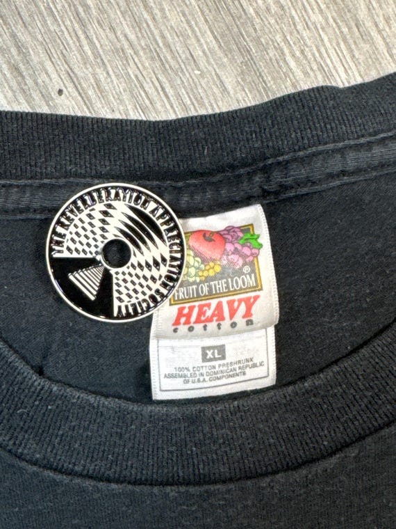 The Exploited Total Chaos Double Sided Punk Black… - image 4