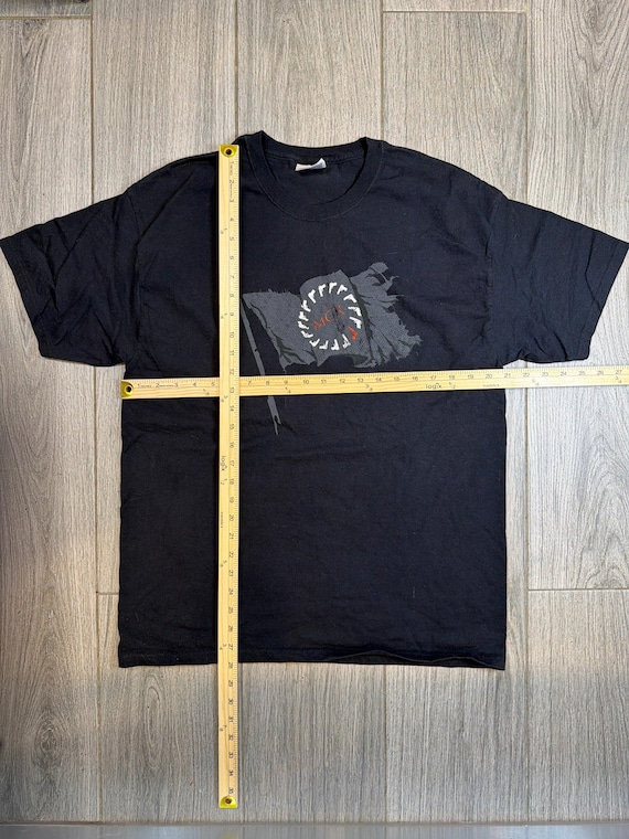 00s My Chemical Romance バンドTシャツ Hanes The 00s My Chemical Romance Black Flag Hanes Black T-shirt Large