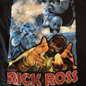 Rick Ross Hip Hop T Shirt Black Large