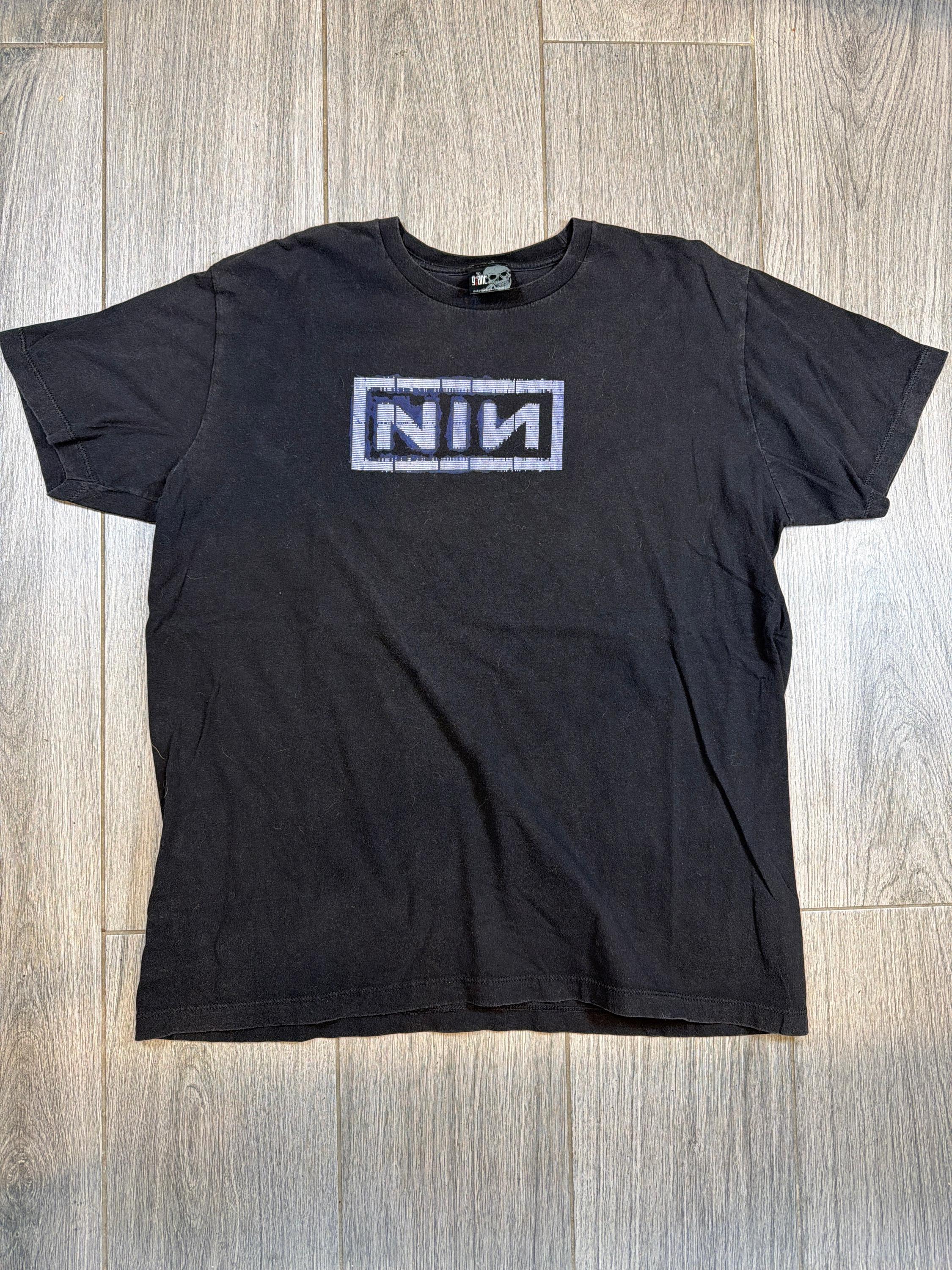 The 00S Nine Inch Nails Nin Box Logo Black T-shirt XL - Etsy