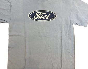 Fuct Streetwear Skateboarding 90S Ford Parody Blue T-Shirt XL