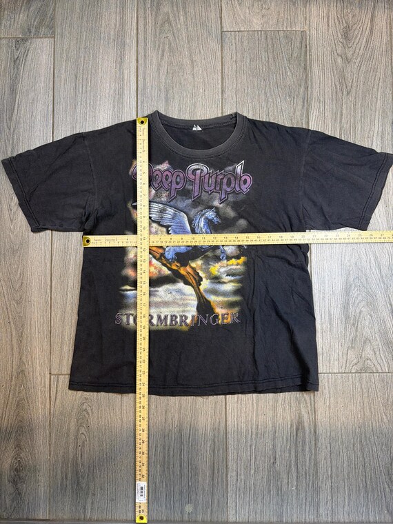 Vintage Deep Purple Stormbringer Double Sided Black T-shirt M|L - Etsy