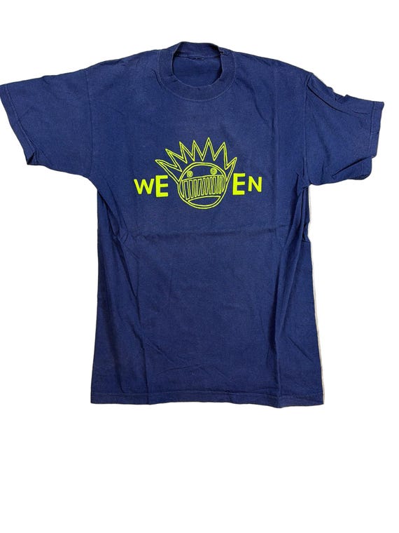 Ween God Ween Satan Oneness Blue T-Shirt M|L