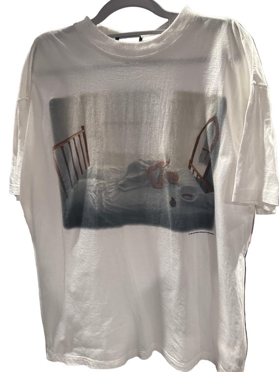 The 1995 Live Throwing Copper Lightning Crashes White T Shirt 