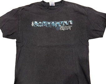 Slipknot - Vintage - Iowa 2001 - Heavy Metal Hard Rock Band T
