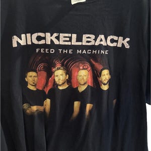 Nickelback T Shirt - Etsy