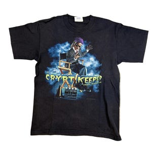 1996年ユニバーサル・クリプトキーパー ハロウィン・ホラー・ナイトVI ブラックTシャツ Lサイズ
