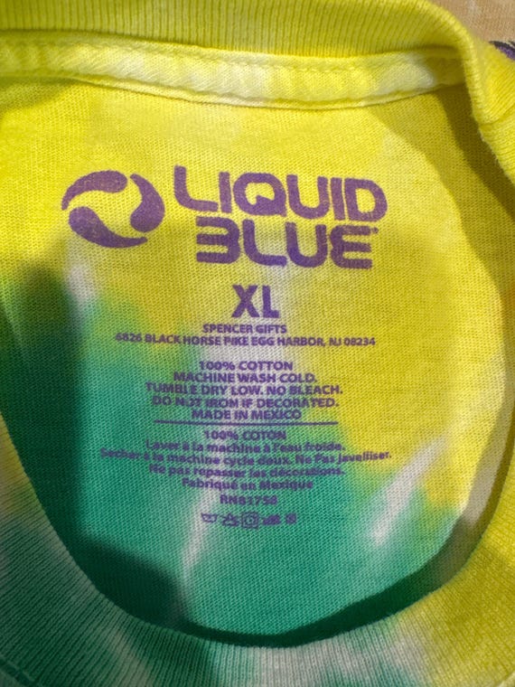 The 00S Grateful Dead Liquid Blue Teletubbies Parody Tie Dye T 