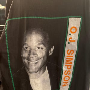 The 90S Oj Simpson Free Oj 2Xl Faded Single Stitch