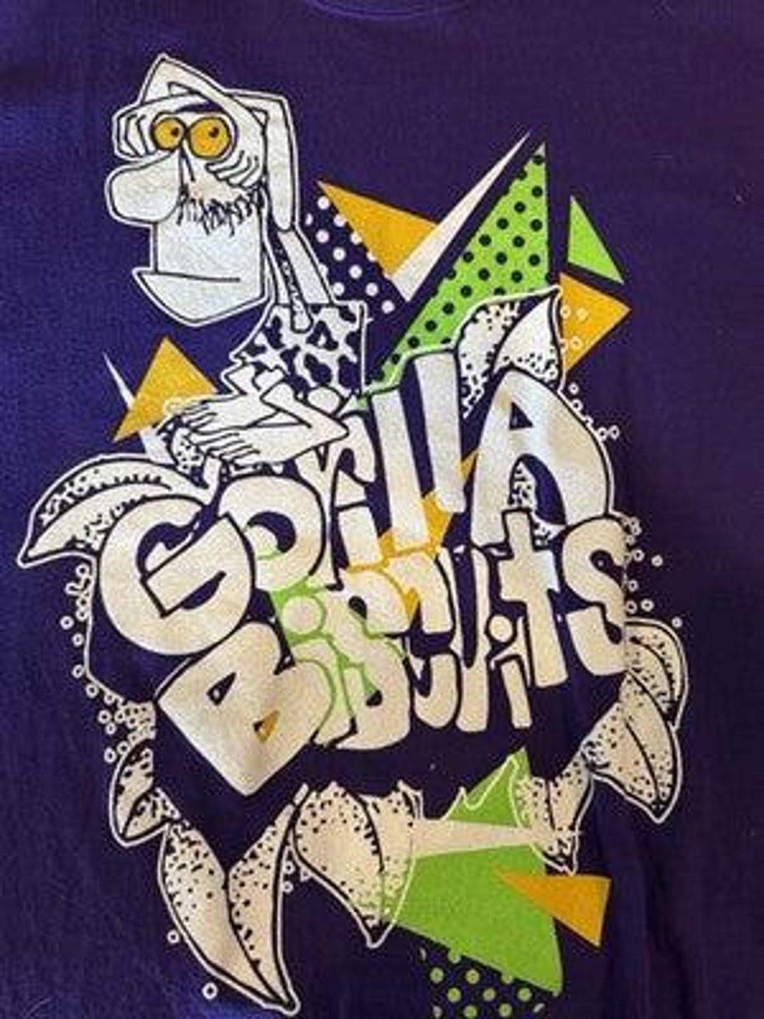 Gorilla Biscuits Purple Caveman Shirt L - Etsy