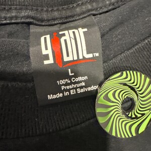 Gira de valores familiares Korn Rammstein Ice Cube Limp Bizkit 1998 Camiseta negra Talla L imagen 5