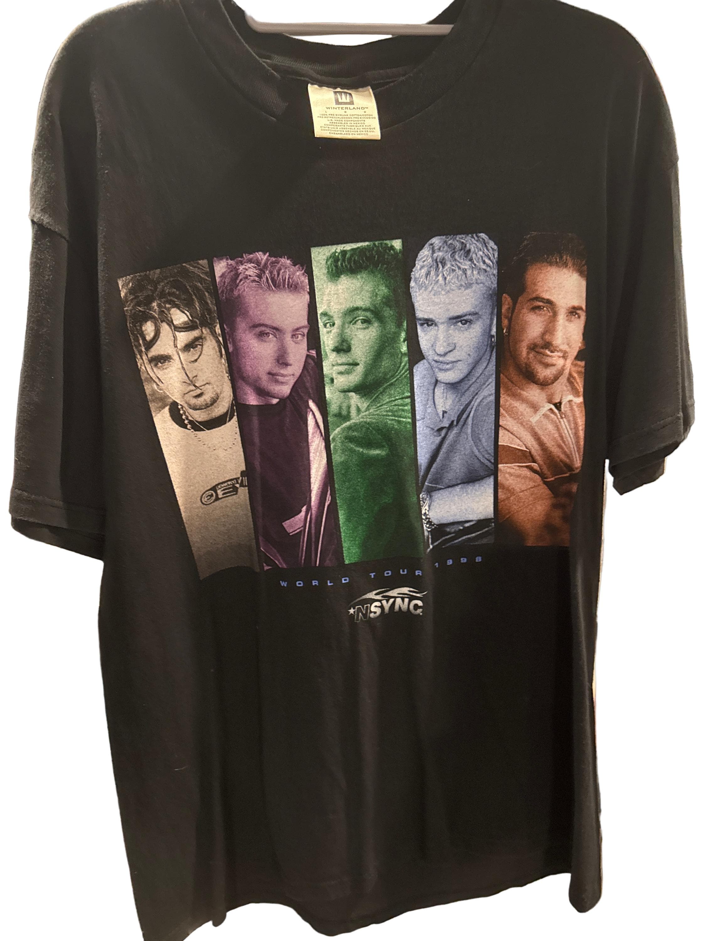 Nsync Tour Shirt 1998 - Etsy