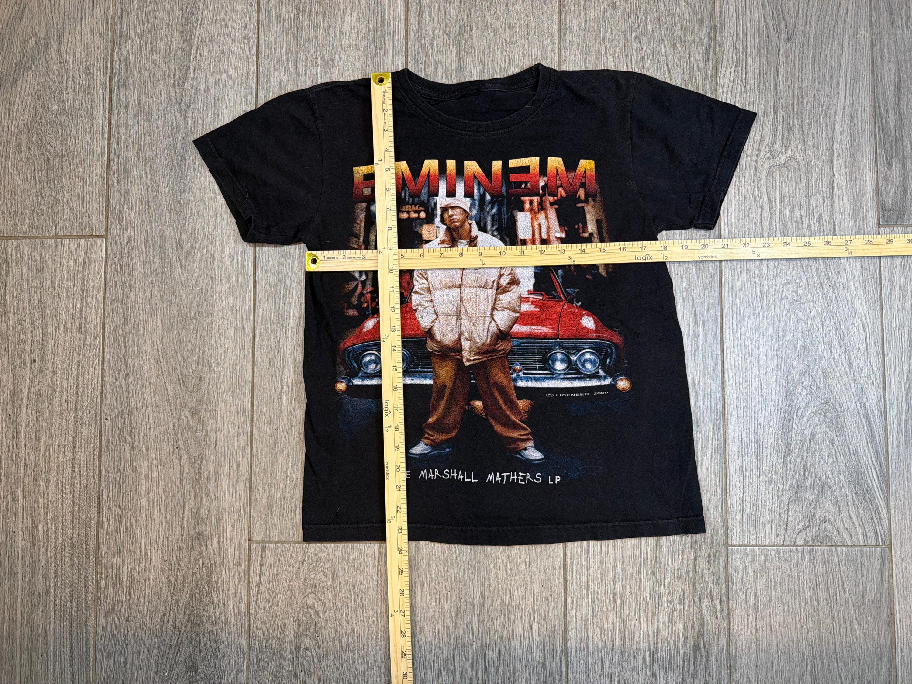 The 2000 Eminem Marshall Mathers Lp Vintage Double Sided T-shirt 