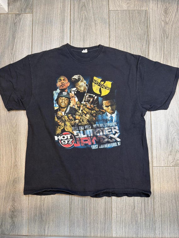 The 2013 Hot 97 Summer Jam Tour Wu Tang Kendrick Lamar T-shirt Xxl 