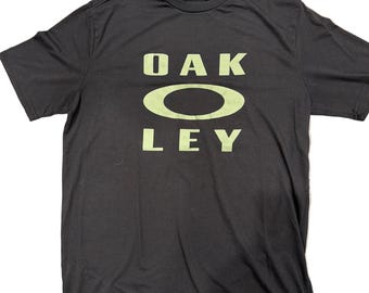 Vintage 90s Oakley Software Embroidered Centre Logo Mad Science
