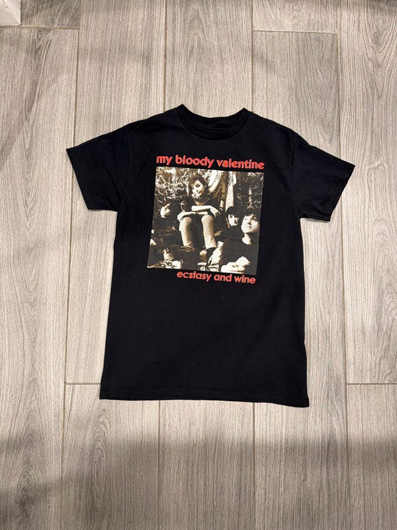 My Bloody Valentine Ecstasy and Wine Black T-shirt Small - Etsy