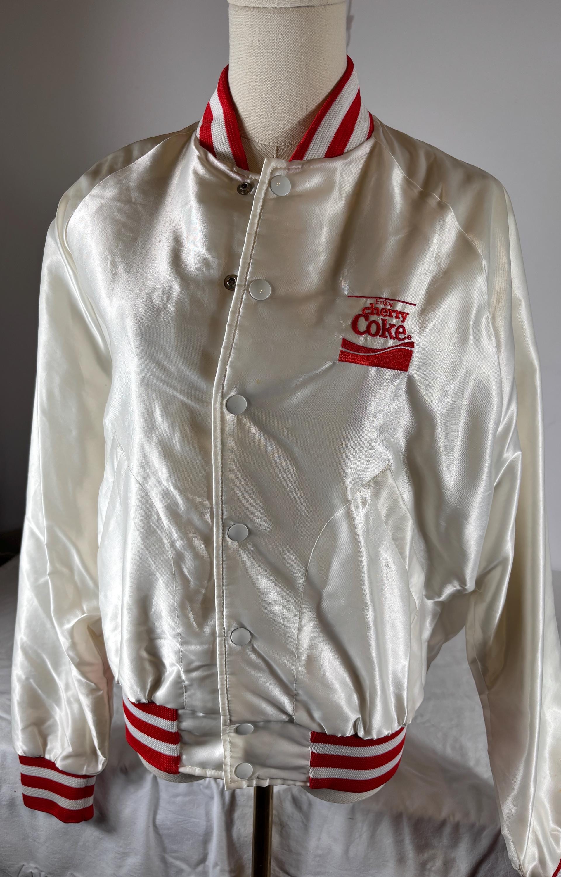 ジャケット・アウター 70s ARISTO JAC Satin stadium jumper Aristo Jac Jacket - Etsy