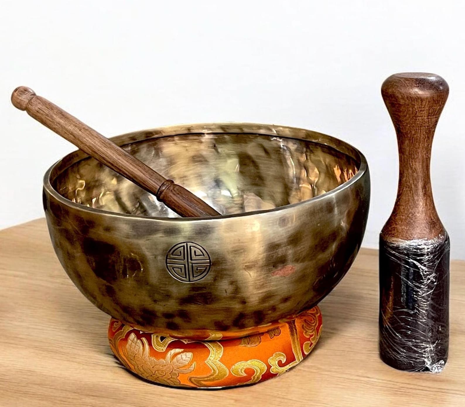 Handmade Tibetan Singing Bowl: 7-Metal Sound Healing Bowl, Nepal