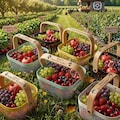 Personalized Harvest Basket, CustomEngraved Wood Handle Garden Hod, Washable Veggie Mesh, Gift for Gardeners
