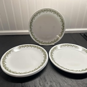 Vintage Corelle Crazy Daisy Plates 8.5” Luncheon Pyrex Spring