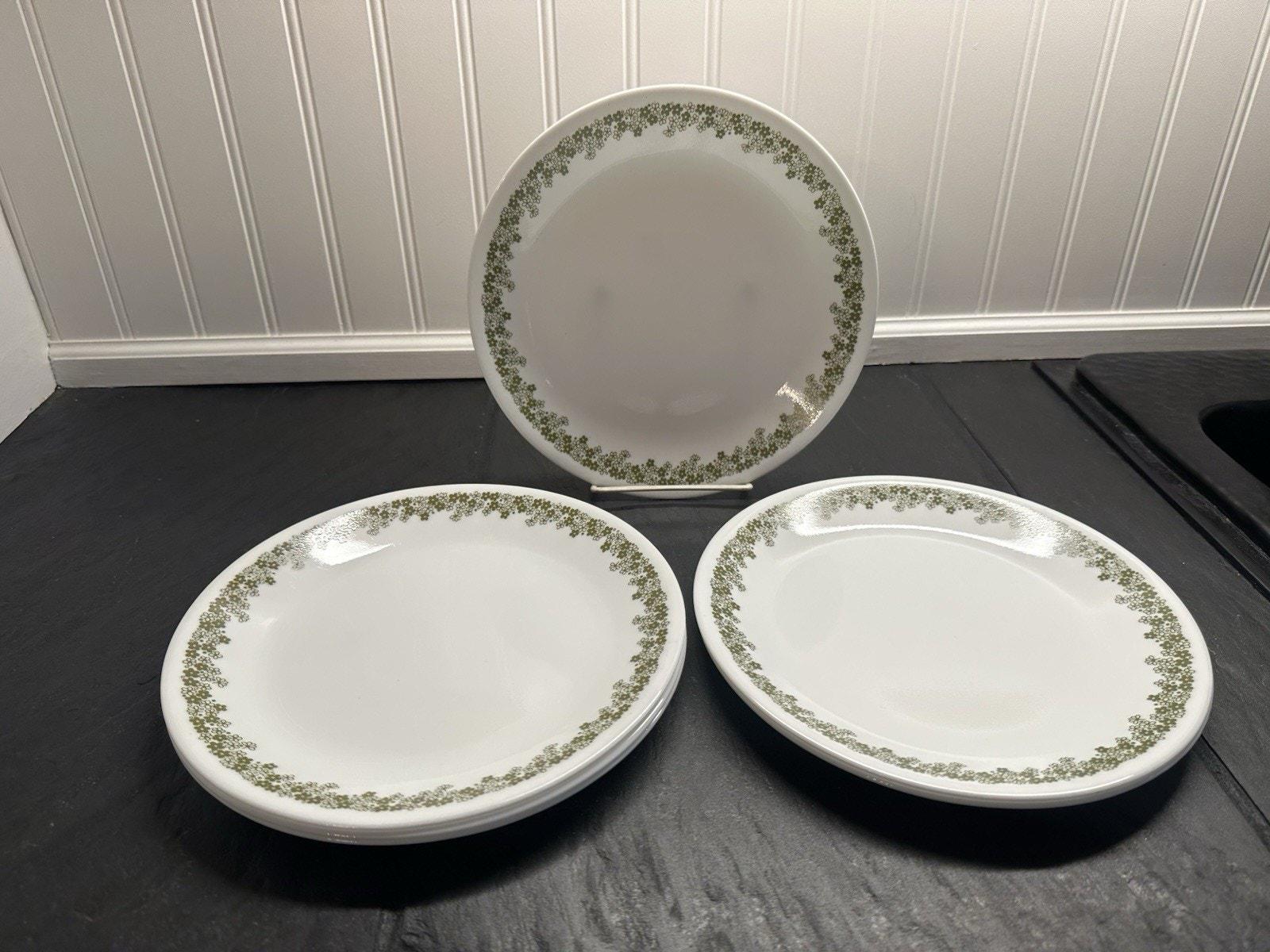 Vintage Corelle Crazy Daisy Plates 8.5” Luncheon Pyrex Spring
