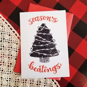 Season's Beatings Wrestling Weihnachtskarte