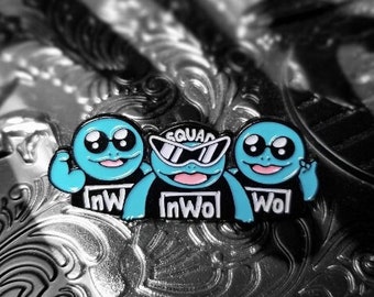 Squirtle World Order enamel pin