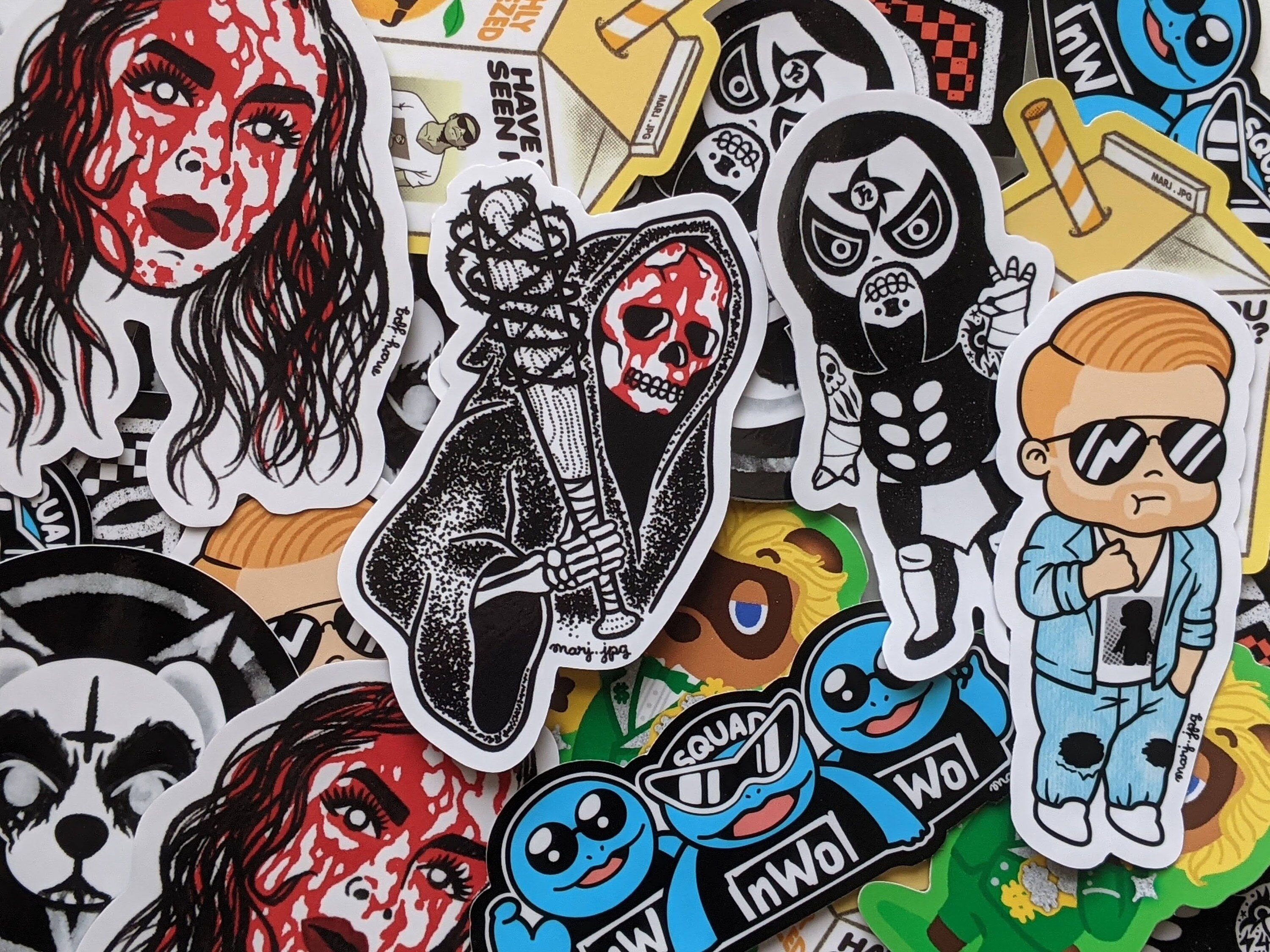 Vinyl stickers