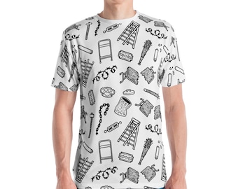 Foreign Objects all-over print tee v2.0