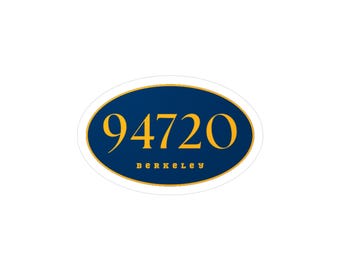 Universität von Kalifornien - Berkeley Postleitzahl Aufkleber