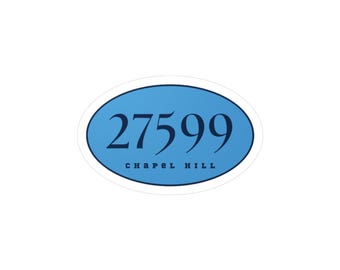Code postal de l'université de Caroline du Nord Sticker