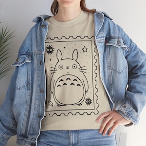 Totoro Graphic Tee: Studio Ghibli Anime Shirt image 5