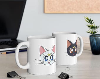 Sailor Moon Inspired Ceramic Mug