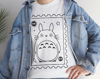 Totoro Graphic Tee: Studio Ghibli Anime Shirt