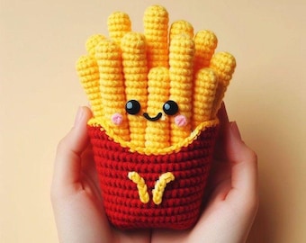 フライドポテトのかぎ針編みパターン！パターンのみ！PDFダウンロード