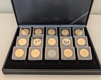 Bluey Dollarbucks Coin Set – 2024 & 2025 – In Lindner Case and Quadrum Mini Capsules