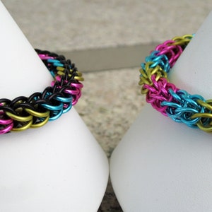 Full Persian LGBT Pride Bracelets Bisexual Transgender Pansexual GenderQueer Asexual ACE image 4