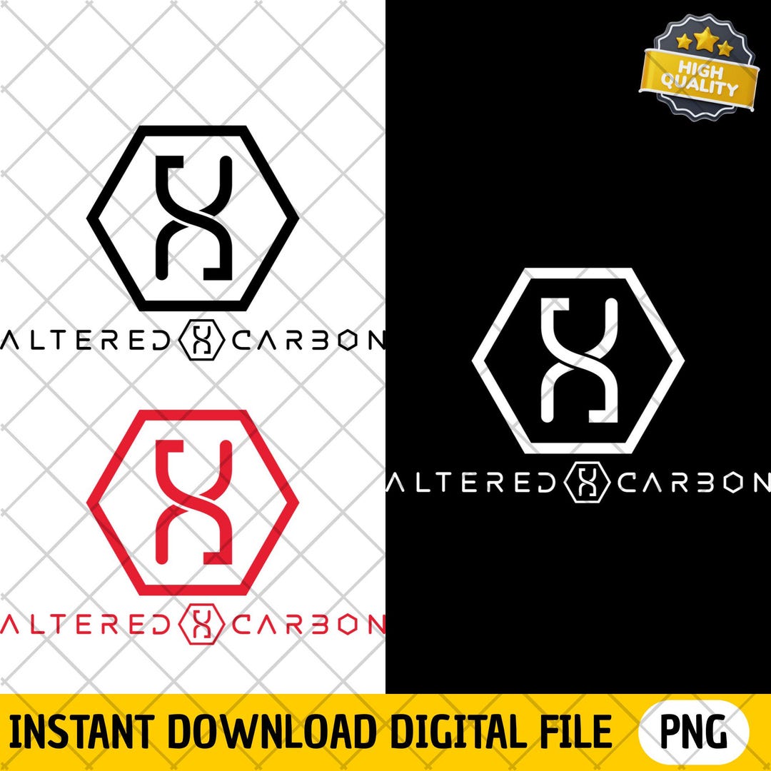 New Altered Carbon Logo PNG Digital Download Netflix Original Fan T ...