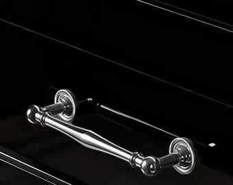 Drawer Brass Pull, Brass Dresser Handles, Cupboard Knobs